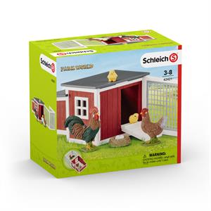 Schleich Farm World Chicken Coop 42421